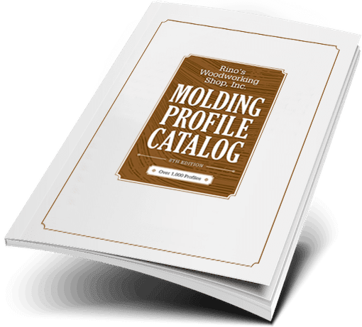 Rino's Woodworking sample catalog.